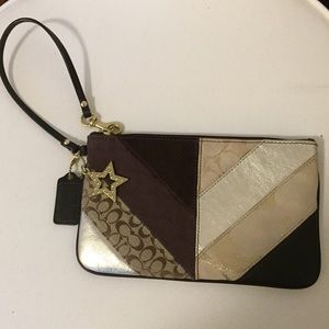 Coach Wristlet - Patchwork